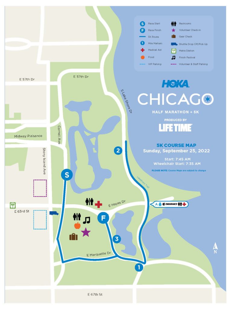 Life Time 5K Chicago Half Marathon and 5K