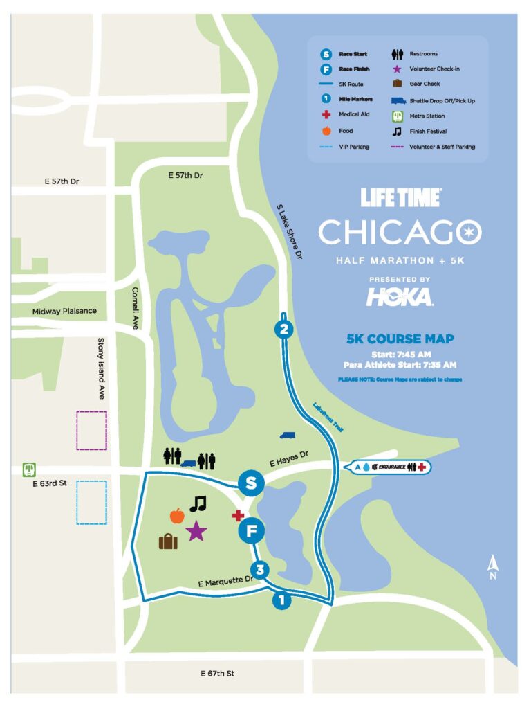 Race Information Chicago Half Marathon and 5K